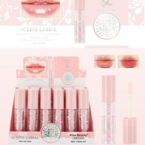 aceite labial yara rosa