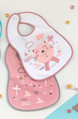 set de 2 baberos rosas para bebe con diseÑos divertidos suaves y absorbentes set de 2 baberos rosas para bebe con diseÑos divertidos suaves y absorbentes