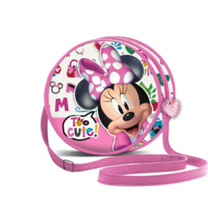 bolso bandolera minnie mouse rosa