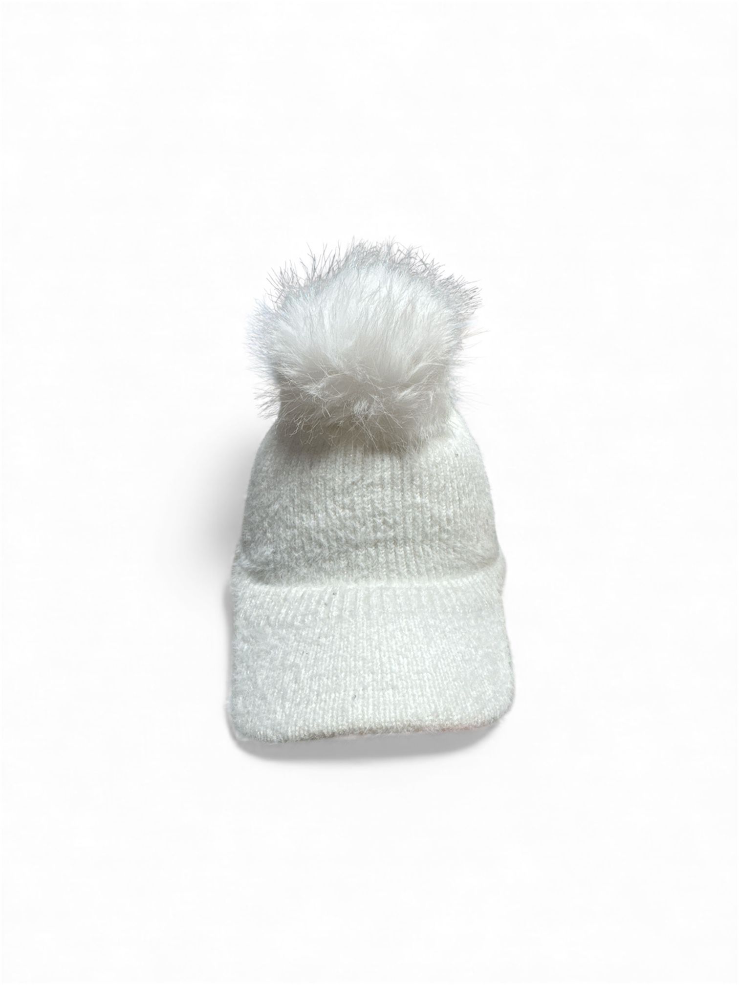 gorro estilo gorra pompon