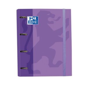 archivador oxford morado