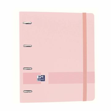 archivador oxford rosa pastel