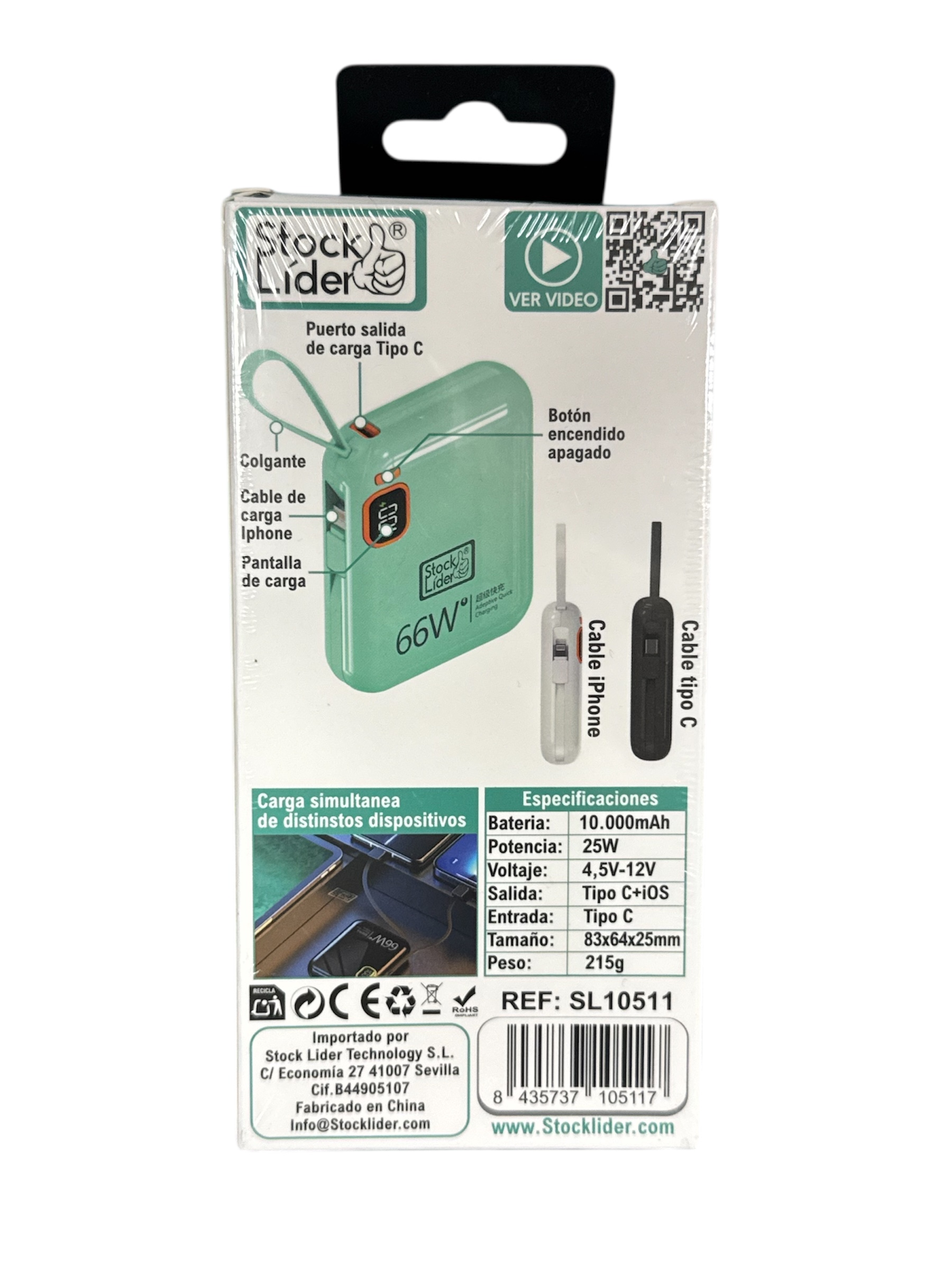 powerbank carga rapida powerbank carga rapida