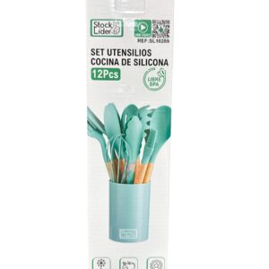 set utensilios cocina de silicona