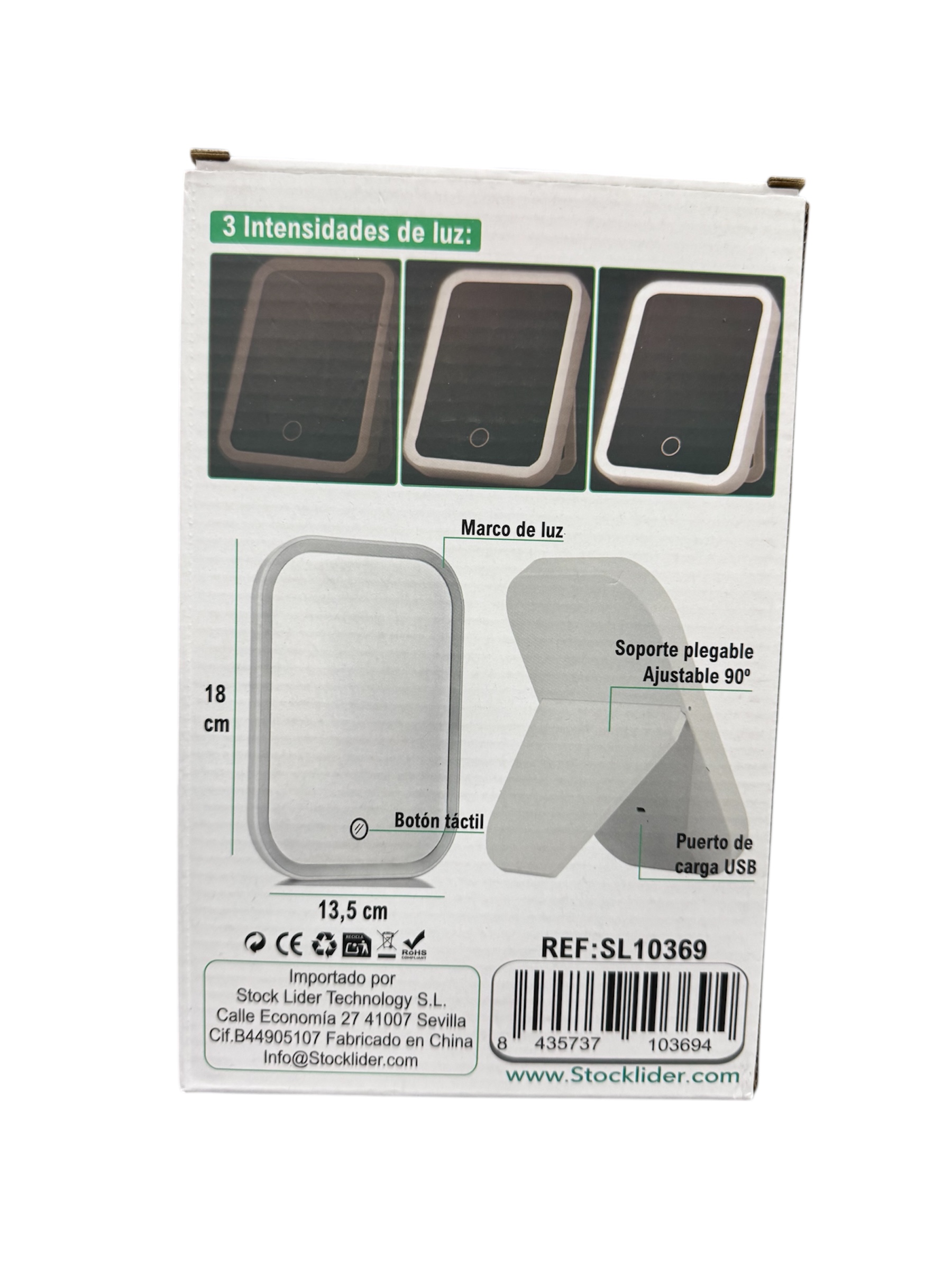 espejo con luz led espejo con luz led