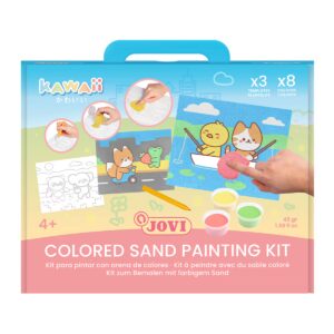kit para pintar con arena de colores