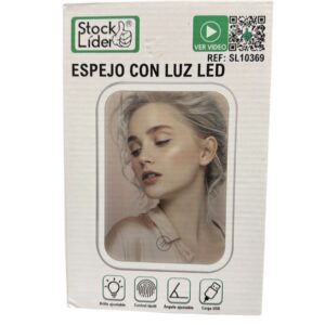 espejo con luz led