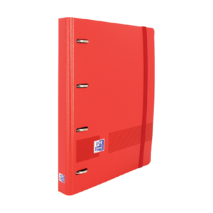archivador oxford rojo