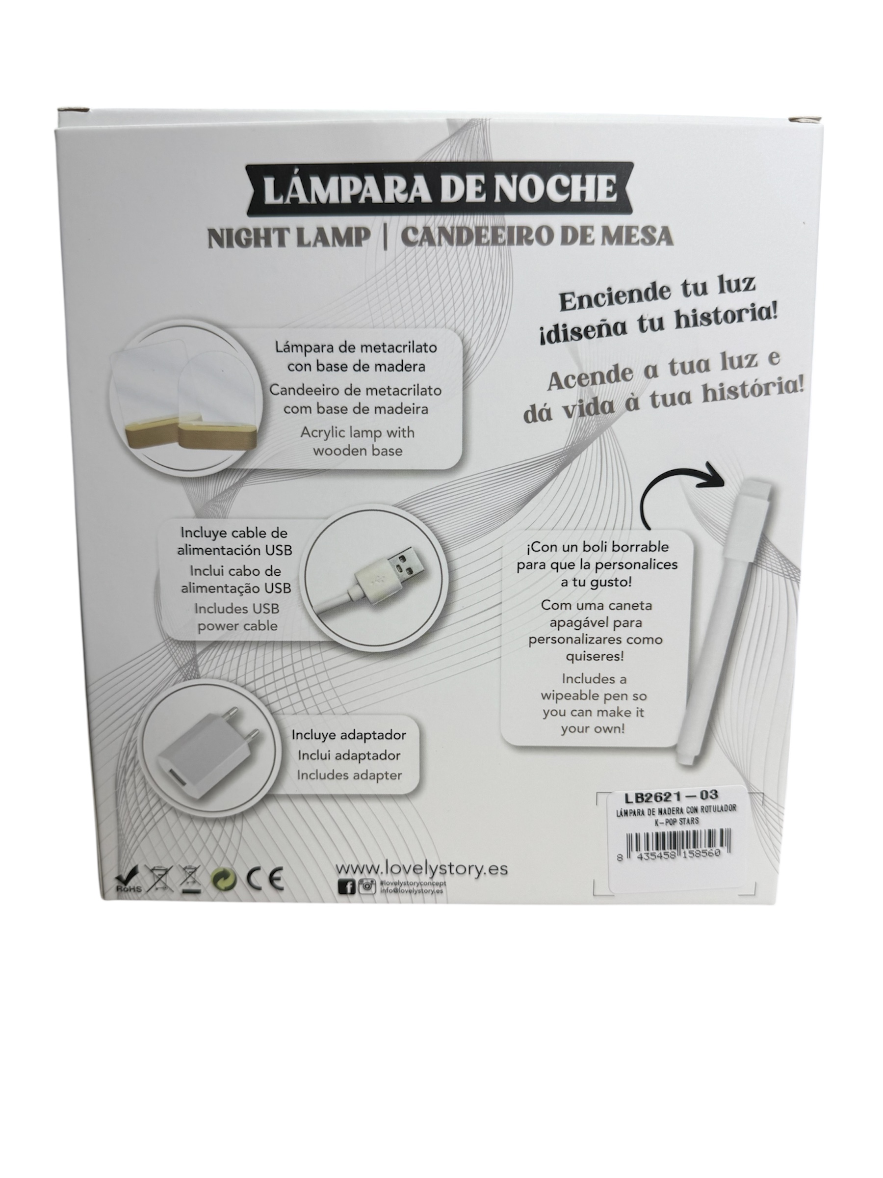 lampara de noche k pop lampara de noche k pop