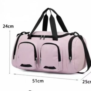 bolso deportivo multifuncional con multiples compartimentos