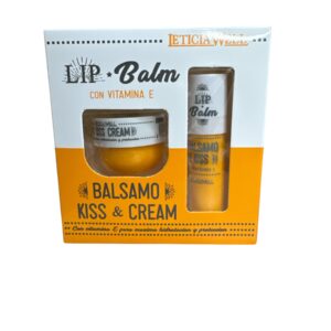 set lip balm kiss & cream