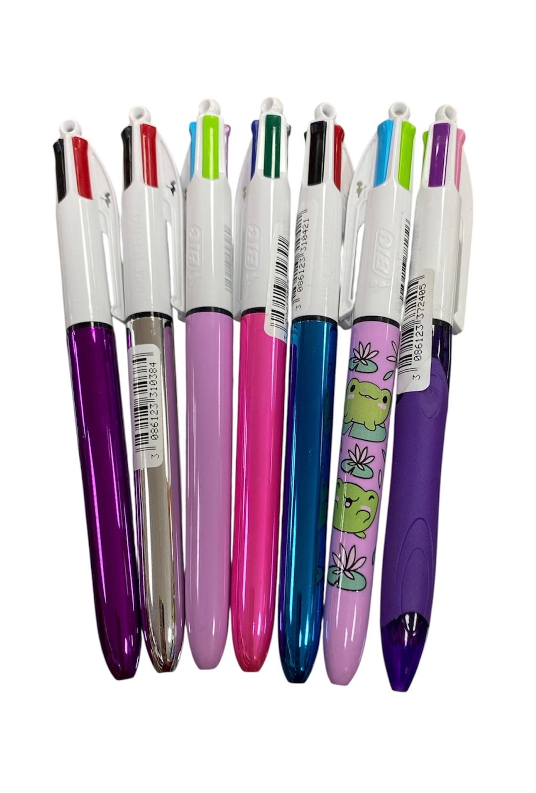 boligrafo bic 4 colores