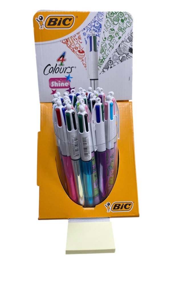boligrafo bic 4 colores