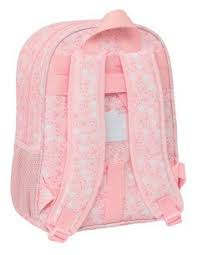 mochila miffy flores rosas