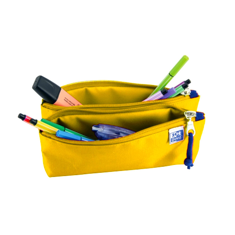 estuche amarillo oxford