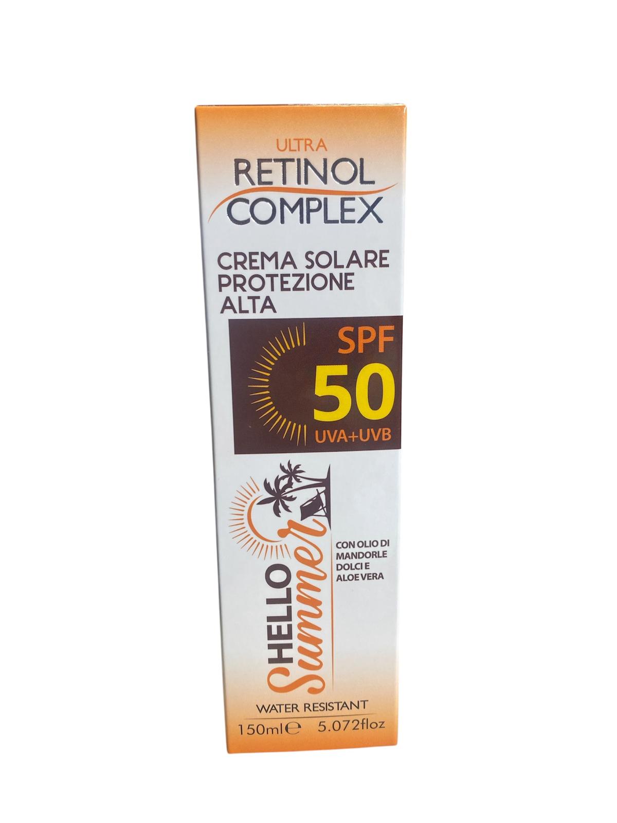acqua super bronceadora retinol complex