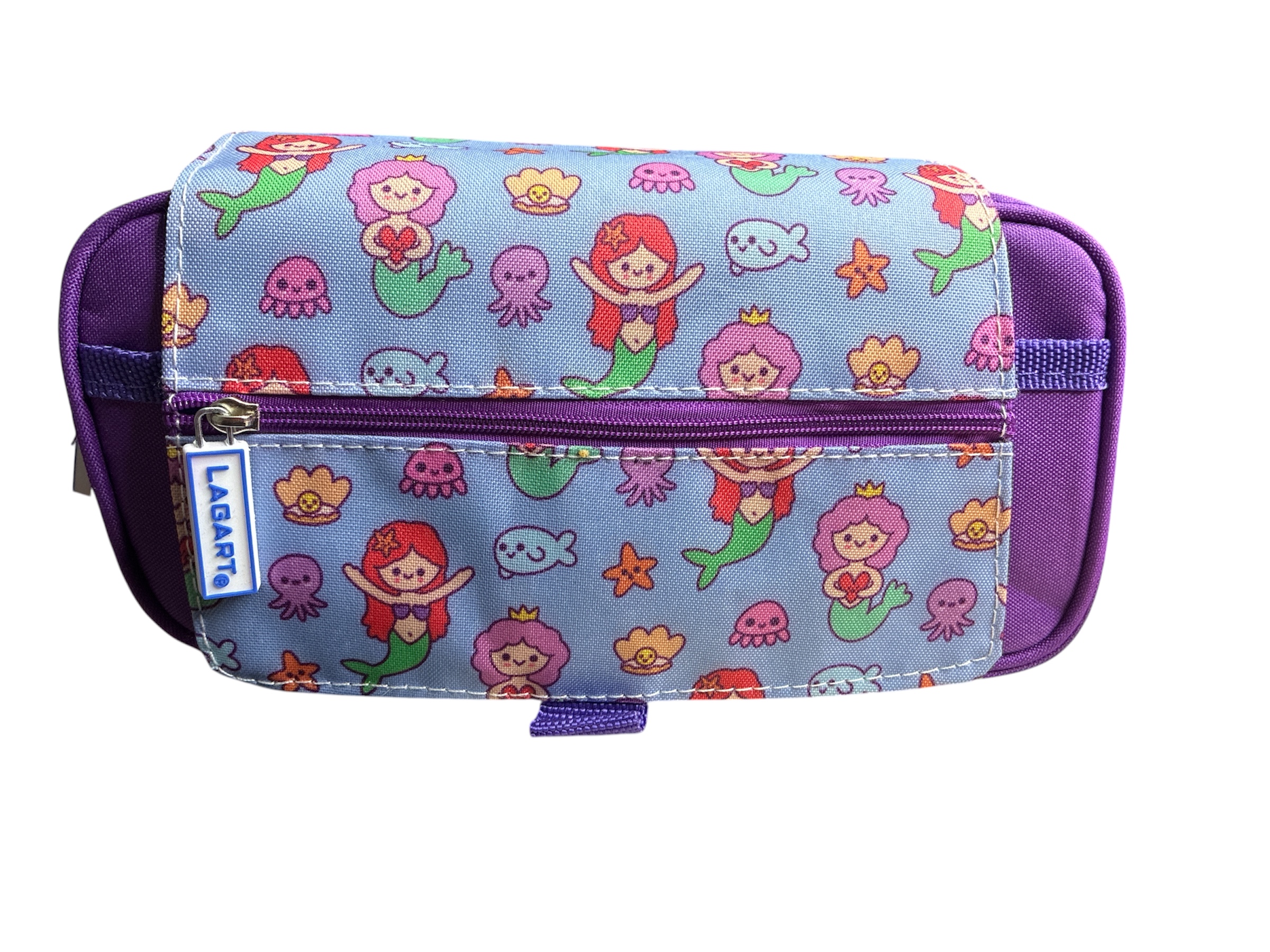 estuche triple sirenas morado estuche triple sirenas morado