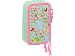 estuche escolar doble grande disney princess estuche escolar doble grande disney princess